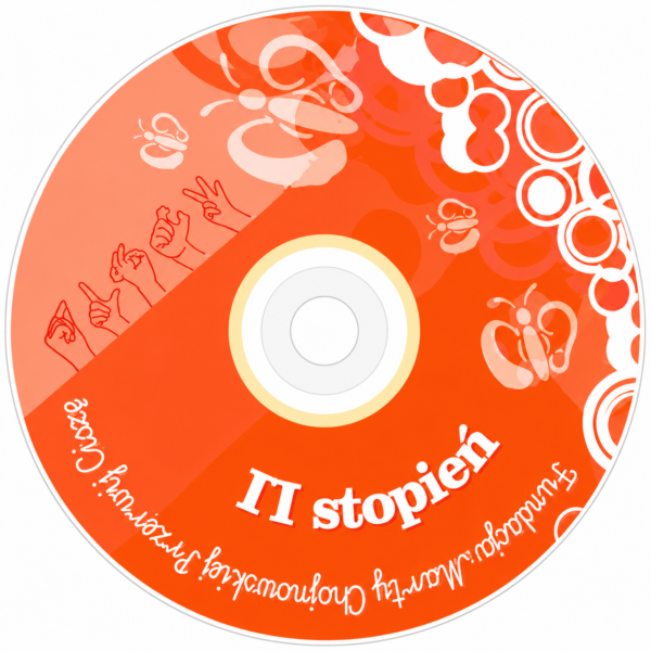 Podręcznik do nauki języka migowego II stopnia wraz z płytą DVD